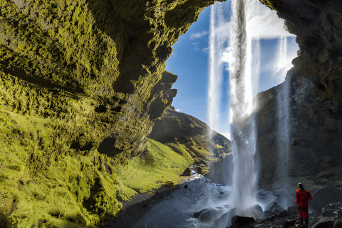 Von Reykjavik aus: Geführte Tour entlang der Südküste auf Spanisch