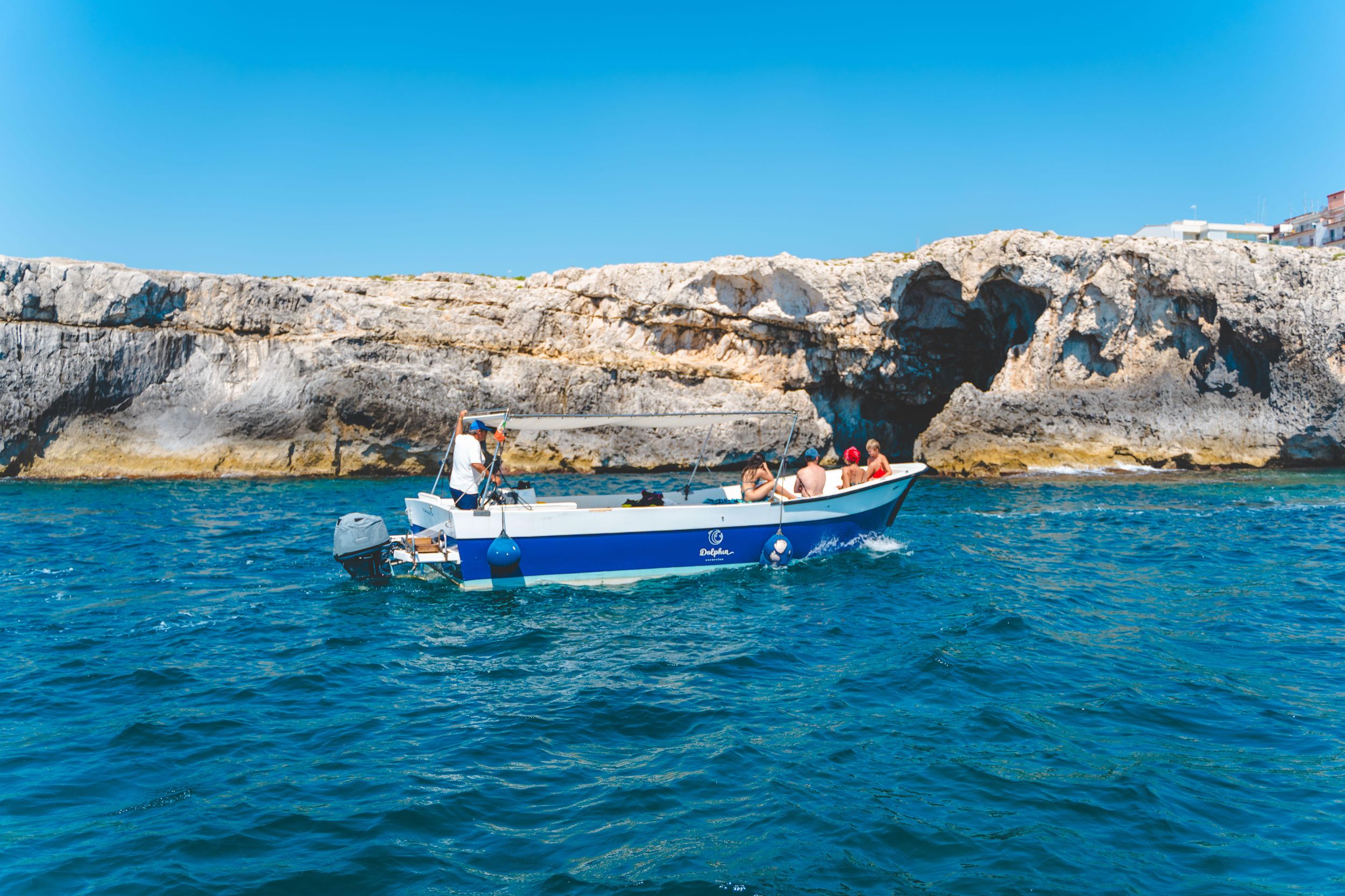 Syrakus: Ausflug nach Ortigia und zu den Meereshöhlen mit dem Boot