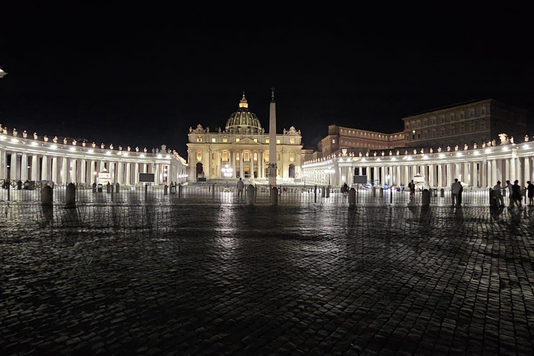 Rome : Visite guidée de la basilique Saint-Pierre et des grottes papalesVisite guidée en groupe en allemand