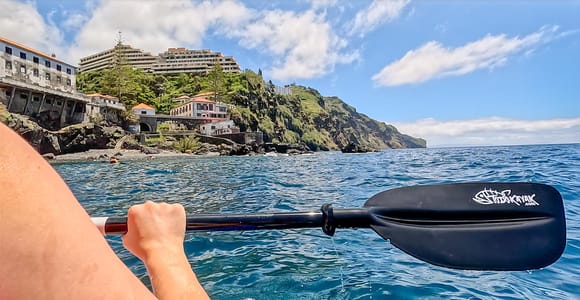 Funchal: Kajak- und Schnorchel-Tour zum Naturschutzgebiet Garajau