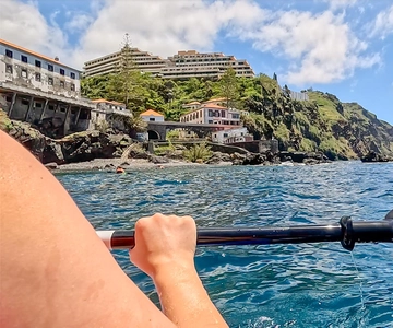 Kajak- en snorkeltour naar het natuurreservaat Garajau