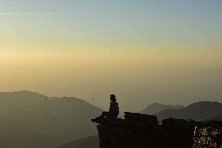 Sunset in Sierra Nevada at 2,500m altitude