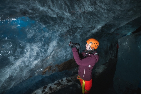 Skaftafell: Excursión por la Cueva de Hielo Azul y el GlaciarITG desde Skaftafell