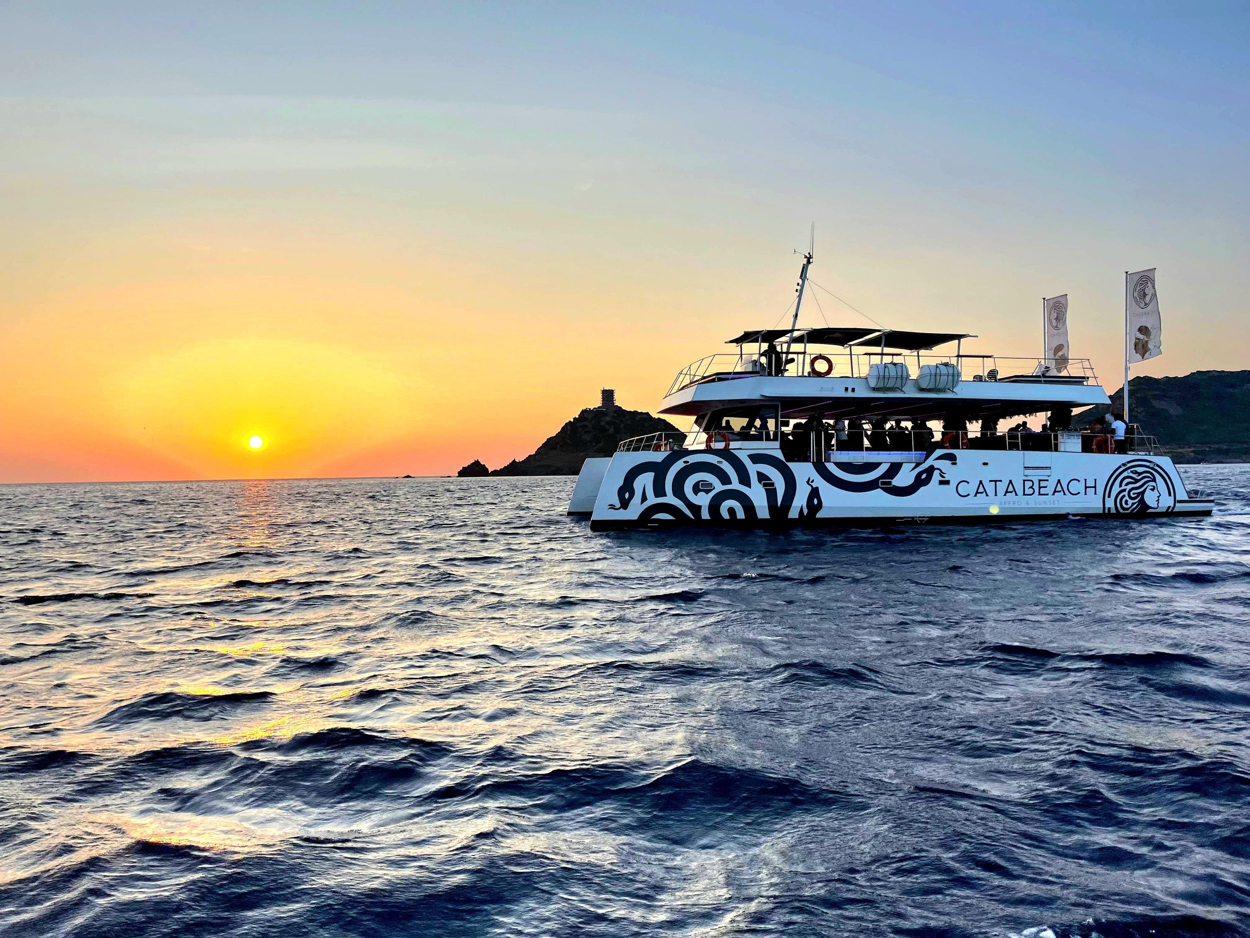 Ajaccio: Sonnenuntergang vor den Sanguinaires-Inseln