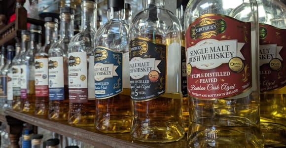 Cork City: St. Patrick's Irish Whiskey Tasting Experience