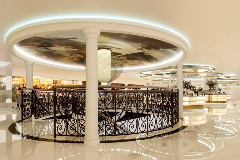 Bangkok: Najnowszy luksusowy 6-gwiazdkowy rejs po rzece MenamKolacja w formie bufetu, napoje bezalkoholowe bez ograniczeń i transfer