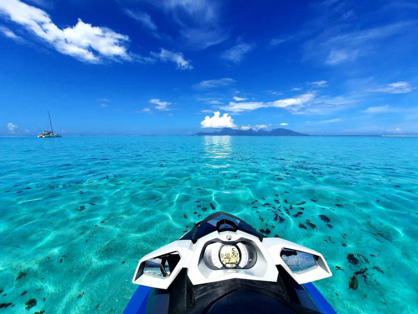 Tahiti : visite guidée en jet-ski du lagon et de l'océan