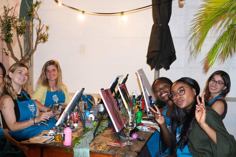 Lisbon: Wine & Paint Experience