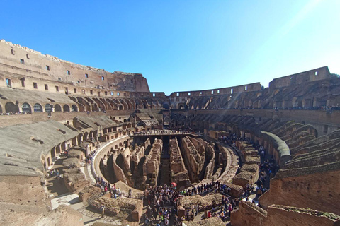 Rome: Colosseum, Underground, Roman Forum, & Palatine Tour Private Underground Tour with the Forum and Palatine hill