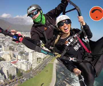 Città del Capo: Parapendio in tandem con istruttore