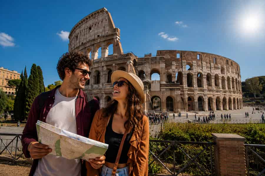 Eintrittskarte für Kolosseum, Forum & Palatin-Hügel mit App. Foto: GetYourGuide