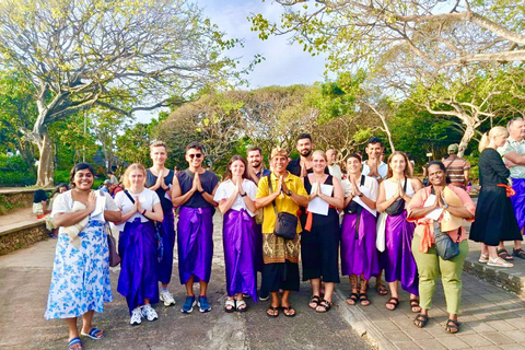 Guide, Uluwatu Temple Entry Ticket with Kecak Dance Show Guide Only (no ticket included )
