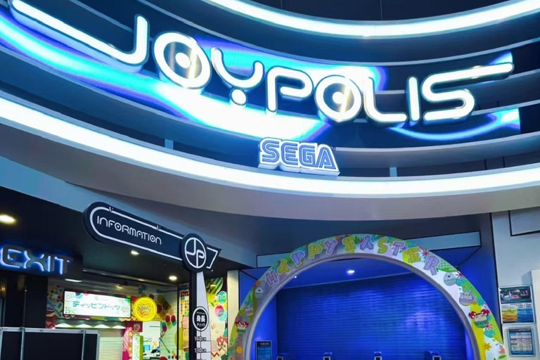 Tokyo: Joypolis Admission Ticket with Odaiba Digital Guide