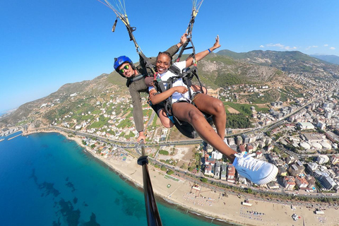 From Antalya, Side, Alanya: Paragliding Experience in Alanya From Side With Transfer