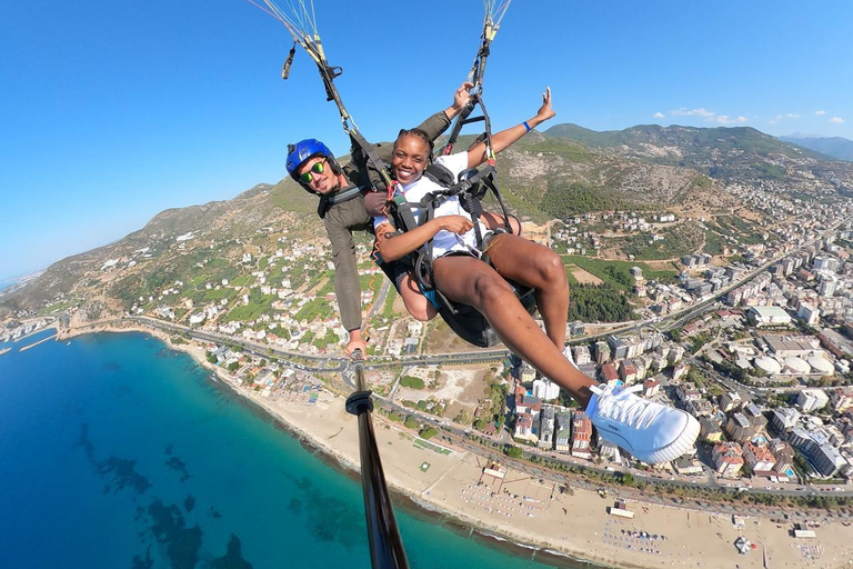 From Antalya, Side, Alanya: Paragliding Experience in Alanya From Side With Transfer