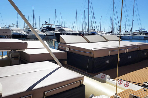 Cambrils: Catamaran Cruise with Swim Stop & Open Bar Seat & Open bar