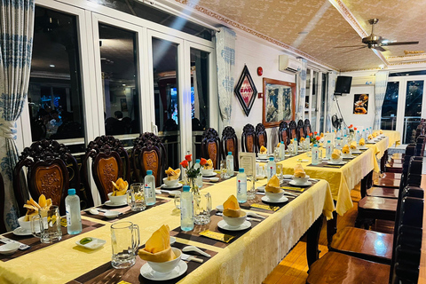 Ho Chi Minh: Water Puppet Show and Dinner Cruise (Max 11) Dinner on Cruise ONLY (With Guide, Pick-up & Drop-off)