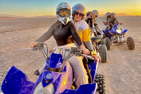 Marrakech: Agafay Desert Quad & Camel Rides with Dinner Show