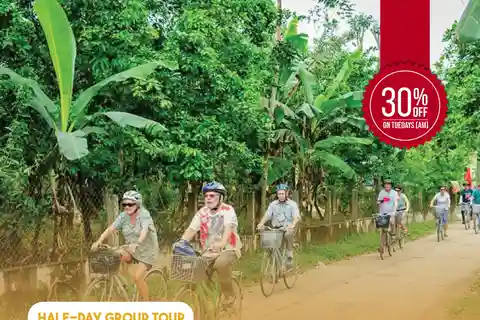 Hue: Half-day Thuy Bieu Village Cycling Adventure