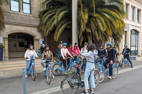 Bordeaux : visite historique des trois ponts à vélo