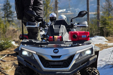 Kraków: Quad & Shooting Adventure + Zakopane Thermal Baths Quad/Atv shooting range adventure Zakopane thermal baths