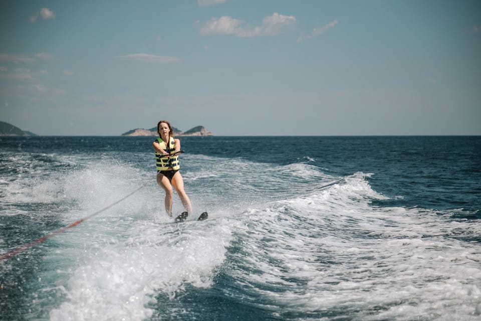 WATERSKI/WAKEBOARD experience around the Walls of Dubrovnik GetYourGuide