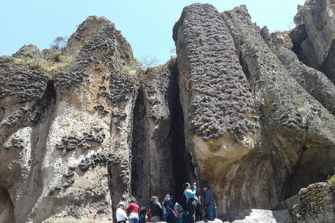 From Cajamarca: Guided visit to the "Cumbemayo" Stone Forest + pickup In English