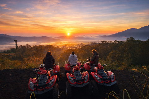 Bali: Mount Batur ATV Sunrise, Zip Line & Cretya Alas Harum Tandem ATV Sunrise Meet at Venue (No ZipLine & Alas Harum)