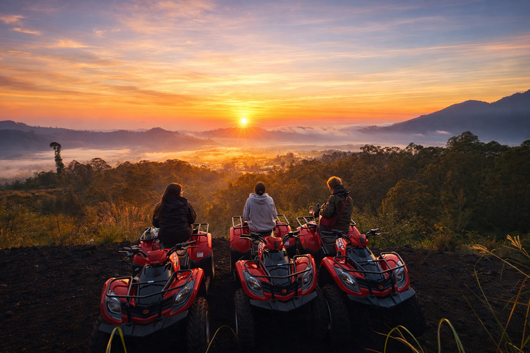 Bali: Mount Batur ATV Sunrise, Zip Line & Cretya Alas Harum Single ATV Sunrise, ZipLine & Cretya Alas Harum w/Transfer