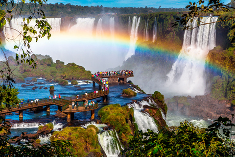 Z Puerto Iguazu: Argentyńska i brazylijska strona wodospadów IguazuWycieczka z odbiorem z Puerto Iguazú, Argentyna