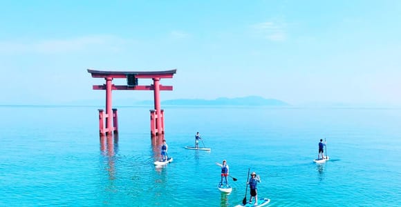 Osaka: Lake Biwa,Shirahige Shrineand Omi Highlights Day Trip