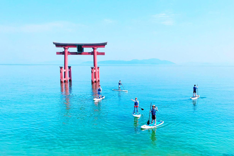 Osaka: Lake Biwa, Moonlit Temple and Omi Highlights Day Trip
