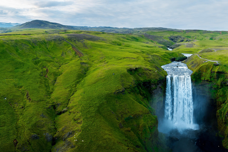 From Reykjavik: South Coast Waterfalls & Glacier Coach Tour Free pickup from Bus Stop #12