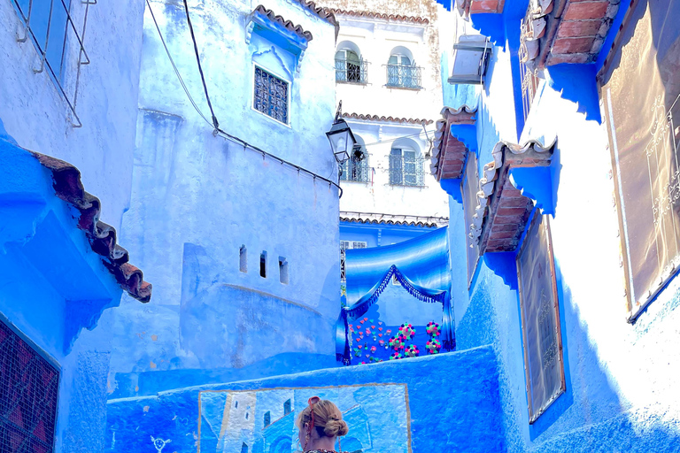 Au départ de Tanger : Excursion privée d&#039;une journée dans la ville bleue.Excursion privée d&#039;une journée dans la ville bleue