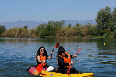 Tarragona (Ebro Delta): Kayak route around the Isla de Gracia Tarragona (Ebro Delta): Kayak route around Gracia Island