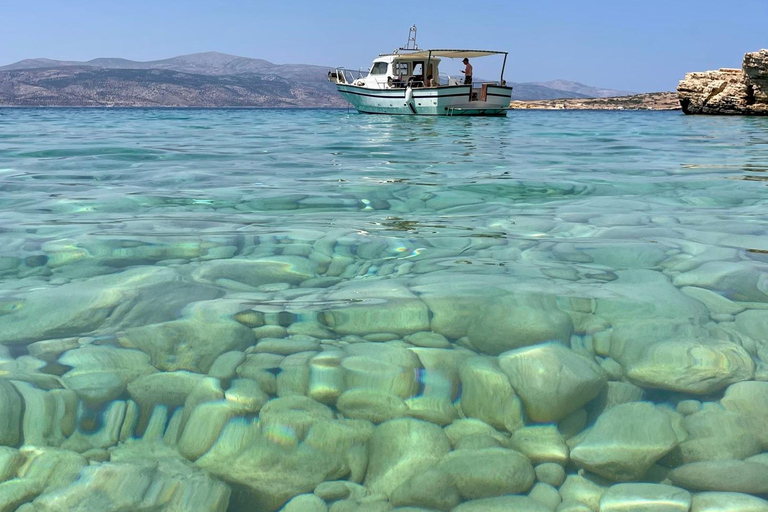 Naxos: Private Fishing Boat Trip with Fresh Onboard Meal