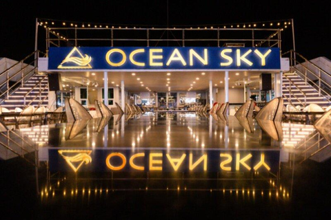Pattaya: Oriental OceanSky Cruise with live show & buffet Sunset Cruise with Buffet and Show - VIP Seat 7:30 PM