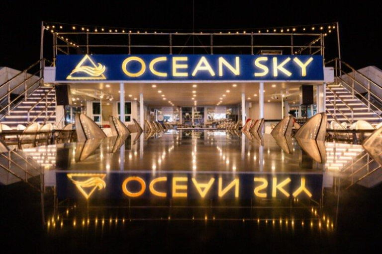 Pattaya: Oriental OceanSky Cruise with live show & buffet Sunset Cruise with Buffet and Show - VIP Seat 7:30 PM