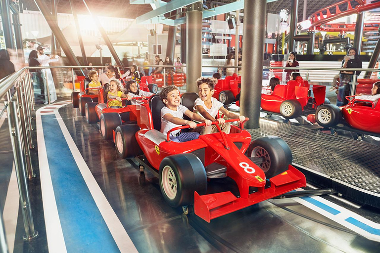 Dubai: Abu Dhabi Mosque and Ferrari World Tour with Tickets