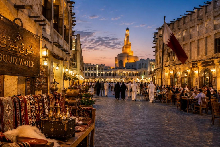 Doha: Guided City Tour With All Attractions, Pickup/Drop-Off Group City Tour