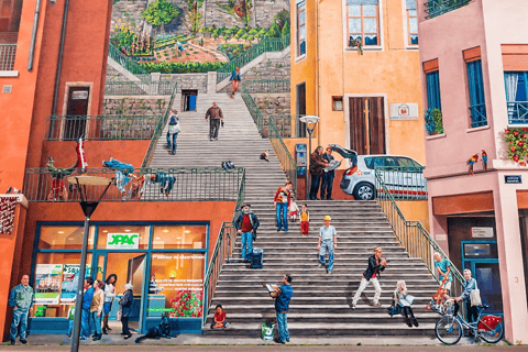 Lyon: Guided tour of the Croix-Rousse