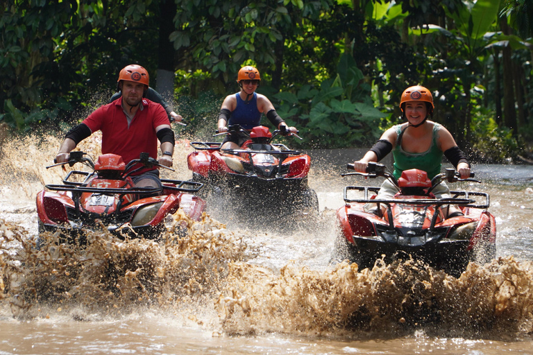 Ubud: Gorilla Cave ATV, Rice Terrace & Cretya Pool Tour Tandem Atv Ride meet at Venue(No Rice terrace & Cretya Tour)