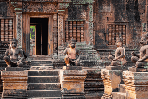 Prywatna wycieczka do świątyń Banteay Srei i Banteay SamreAngkor Wat Sunrise Wycieczka prywatna