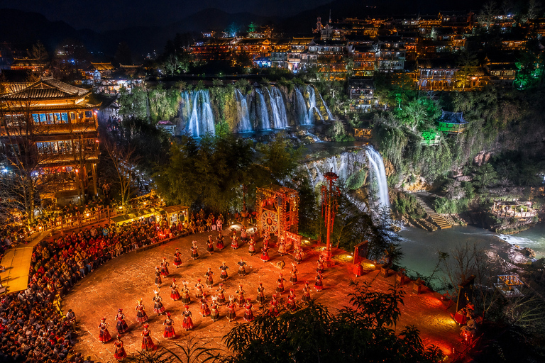 Furong Ancient Town: Tickets & Private Transfer Options 3 Days Entry Ticket & Cultural Show