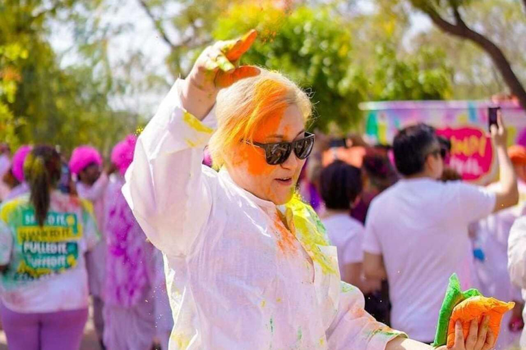 Jaipur: Holi Festival Celebration with Folk Music and Snack