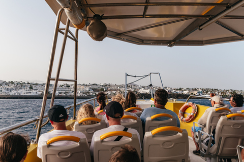 Lanzarote: 2,5 Std. Sonnenuntergangs- und Delfinbootsfahrt