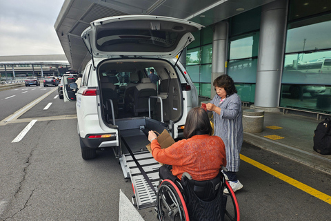 un voyage en fauteuil roulant sur l&#039;île de Jeju (WHEELCHAIR TOUR)