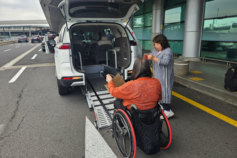 un voyage en fauteuil roulant sur l&#039;île de Jeju (WHEELCHAIR TOUR)