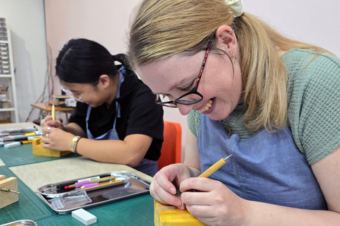 Seoul: Hand-Engraved Stone Seal Workshop in Korean Alphabet