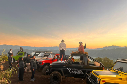 Mount Batur Sunrise Jeep, Breakfast & Hot Spring -All In One Mount Batur Sunrise Jeep with Breakfast